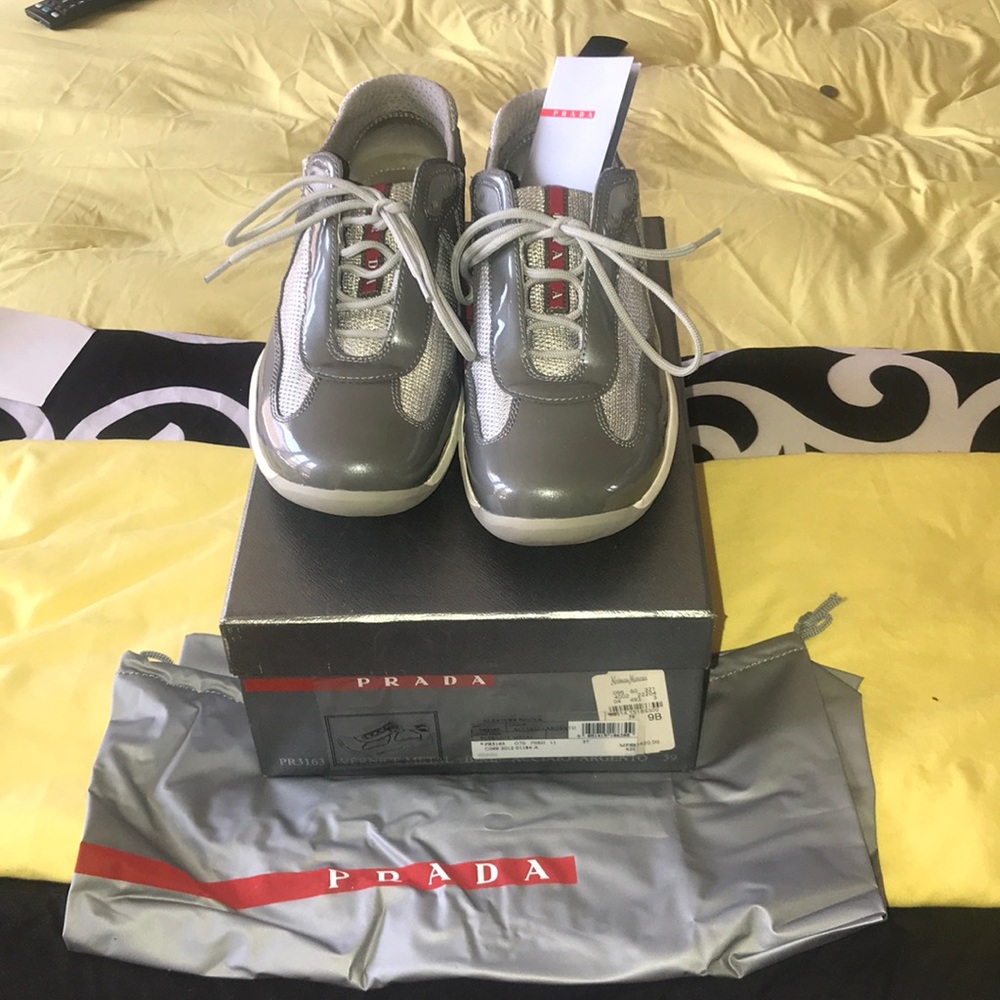 Prada sneaker (purchased from Neiman Marcus)